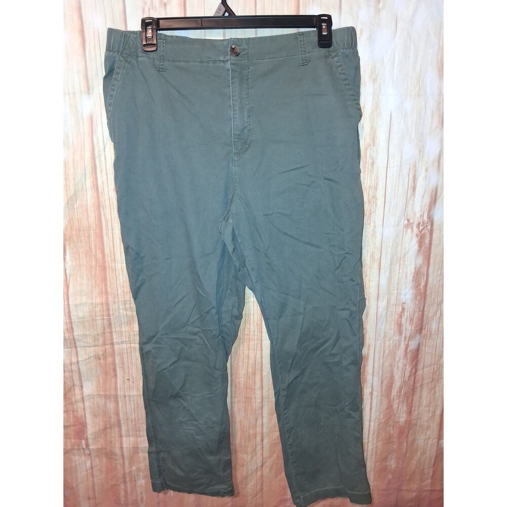 Old Navy Olive Straight Leg Pants Sz XL